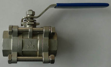 Miniature SUS316 Floating Ball Valve 3/4" 3/8" Q341 F/H/Y-150Lb , API 608 Ball Valve