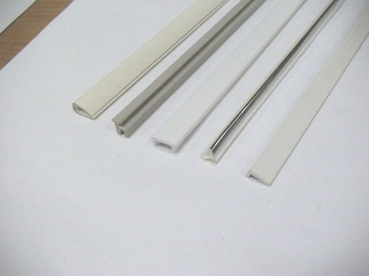 customized Co-Extrusion plastic ABS / PVC Extrusion Profiles For Decoration