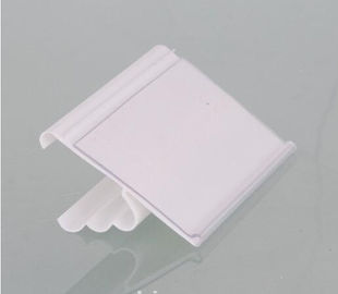 personalized Clear Plastic Shapes , Shop Shelf  Rigid PVC Price Data Strip