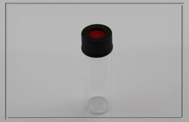 4ml Sample Glass Vials with black plastic cap / PTFE septa , D15mm×H45mm