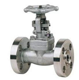 Flanged Forged Cast Steel Gate Valve High Temperature , Threaded Gate Valve